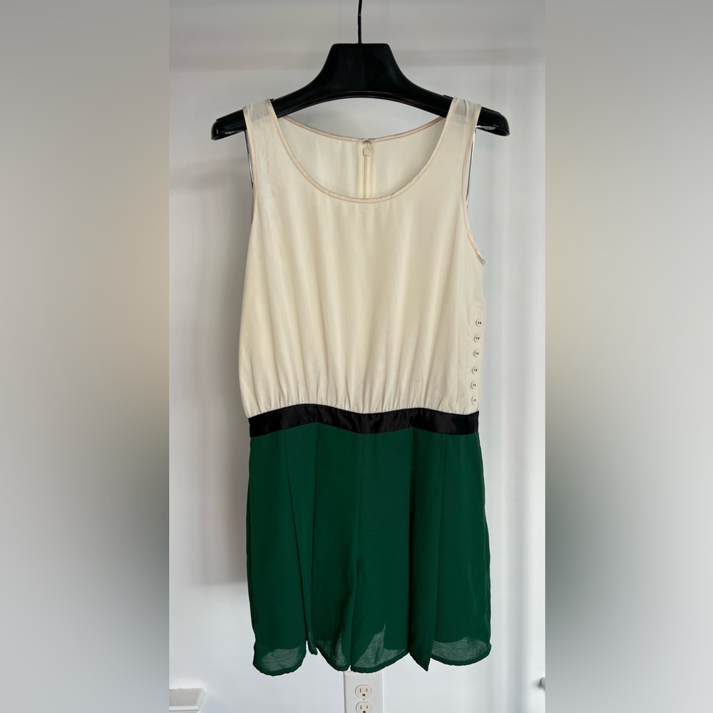 Ropé Picnic Color Block Short Romper size XS